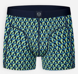 A-dam  - BLUE BLOCKS Boxer Brief