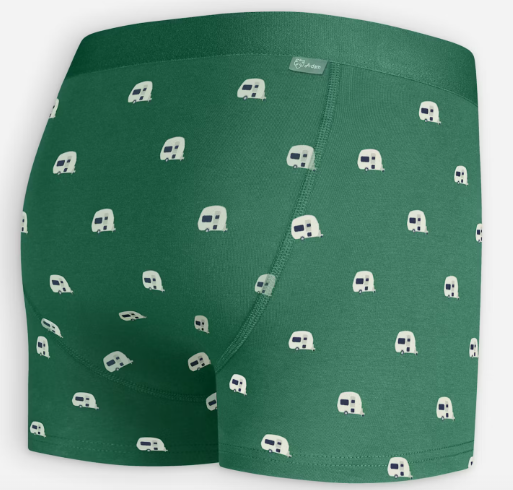 A-dam  - GREEN CARAVAN Boxer Brief