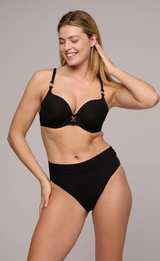 Marie Jo Swim Emly Bikinislip mit Umschlag Schwarz I 1007751ZWA