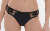 Simone Pérèle INTRIGUE Slip Schwarz I 1E2720