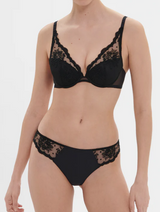 Simone Pérèle INTRIGUE Slip Schwarz I 1E2720