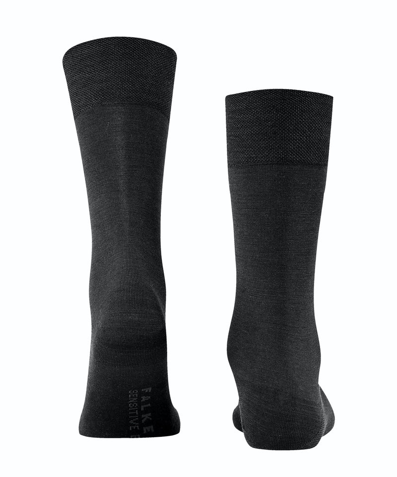 FALKE Sensitive Berlin Herren Socken Schwarz