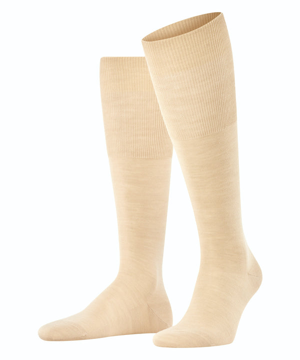 FALKE Airport Herren Kniestrümpfe Beige