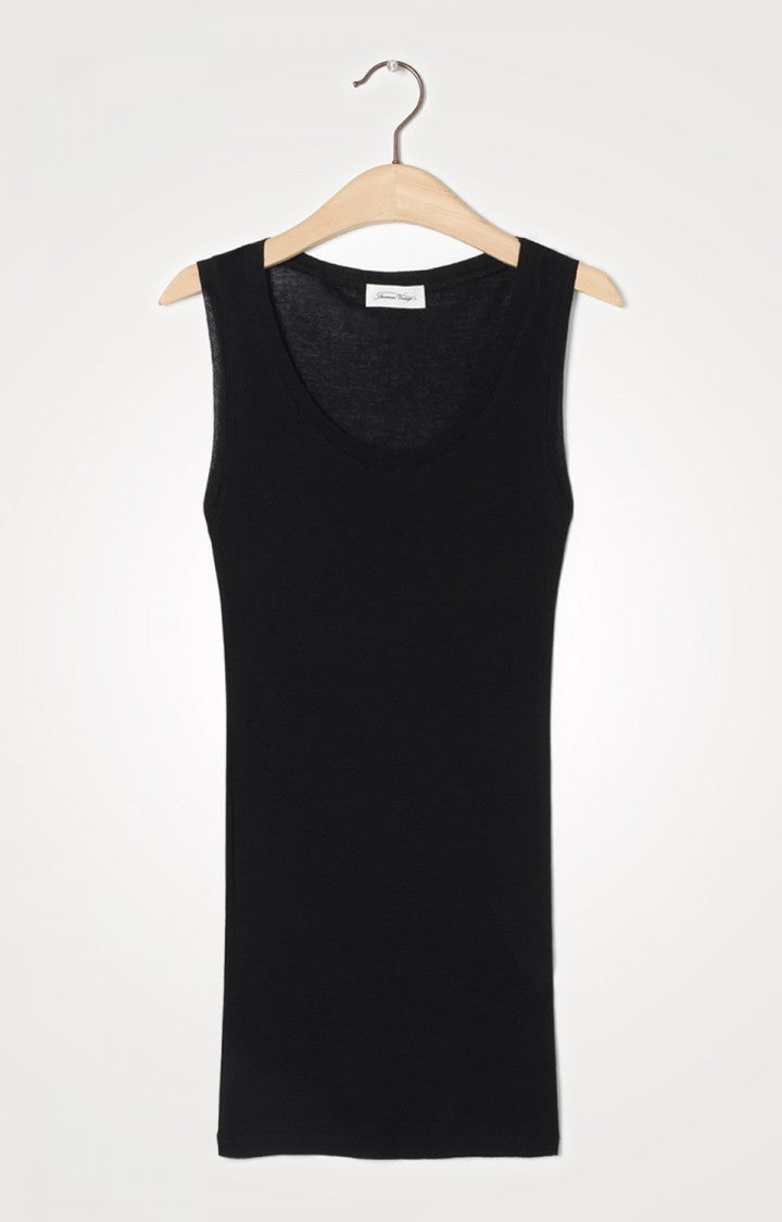 American Vintage – Damen Tanktop MASSACHUSETTS BLACK