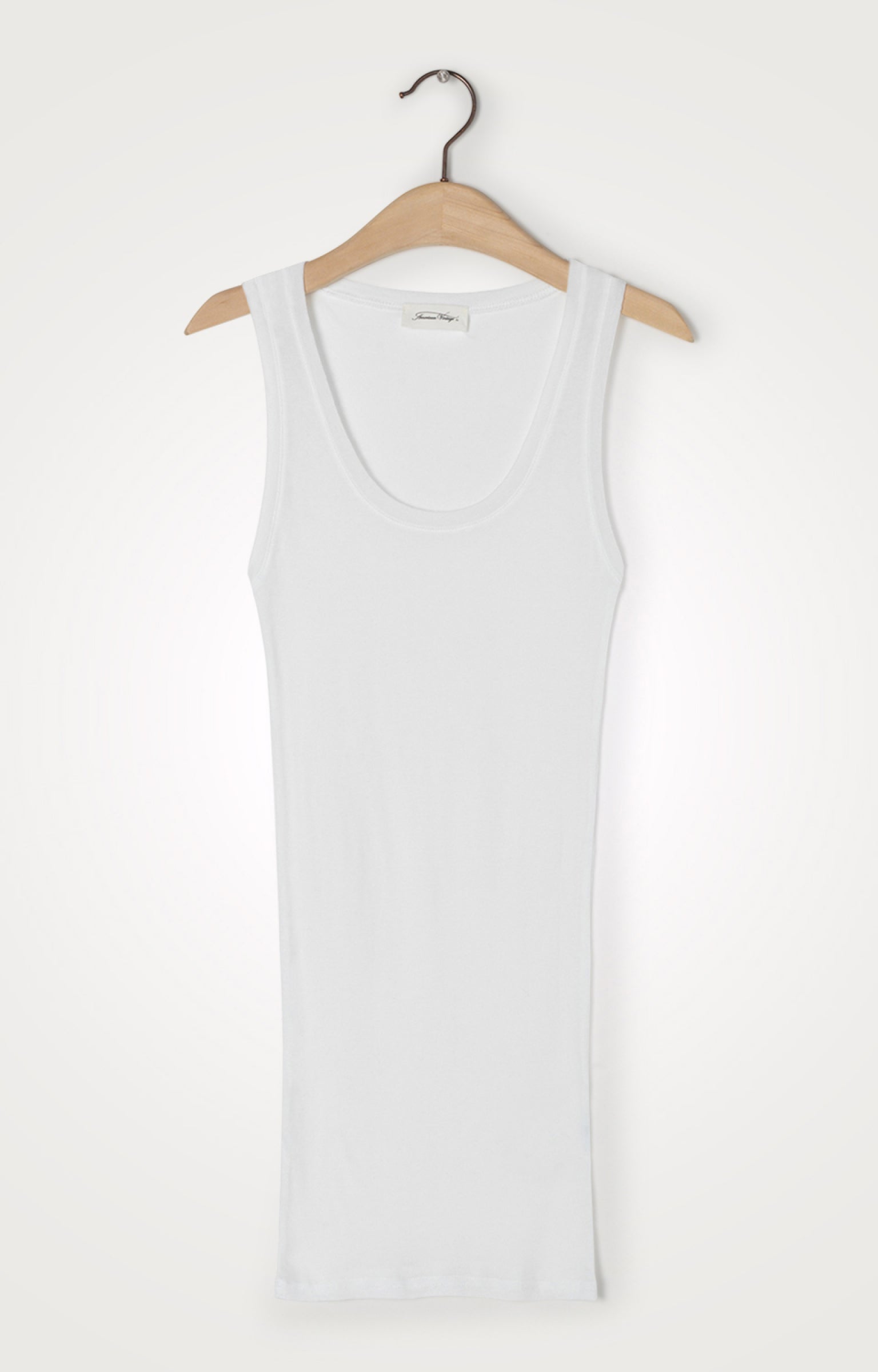 American Vintage – Damen Tanktop MASSACHUSETTS WHITE